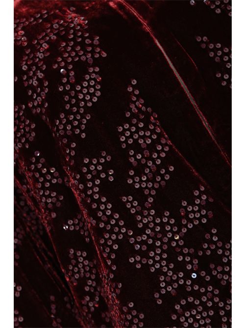 Giacca in velluto di misto seta con ricamo paillettes Clips | A600 567100012